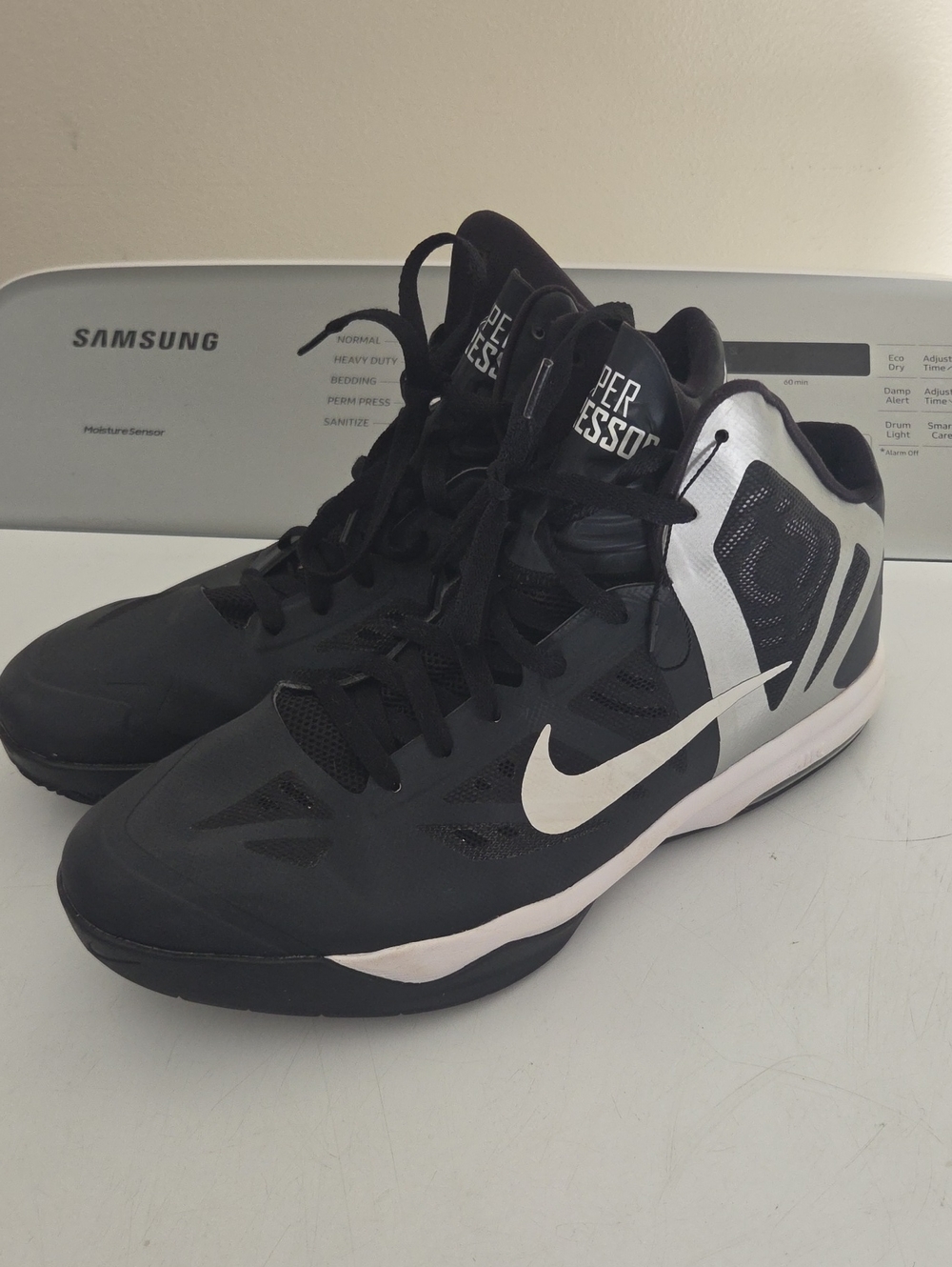 Nike Air Max Hyper Aggressor TB Basketball Shoes Black Size 14 #524867-001